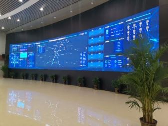 案例二 廣西柳南高速改擴建項目JD1標段高清小間距屏